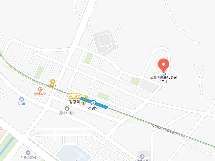 세아시스템 오시는길 지도